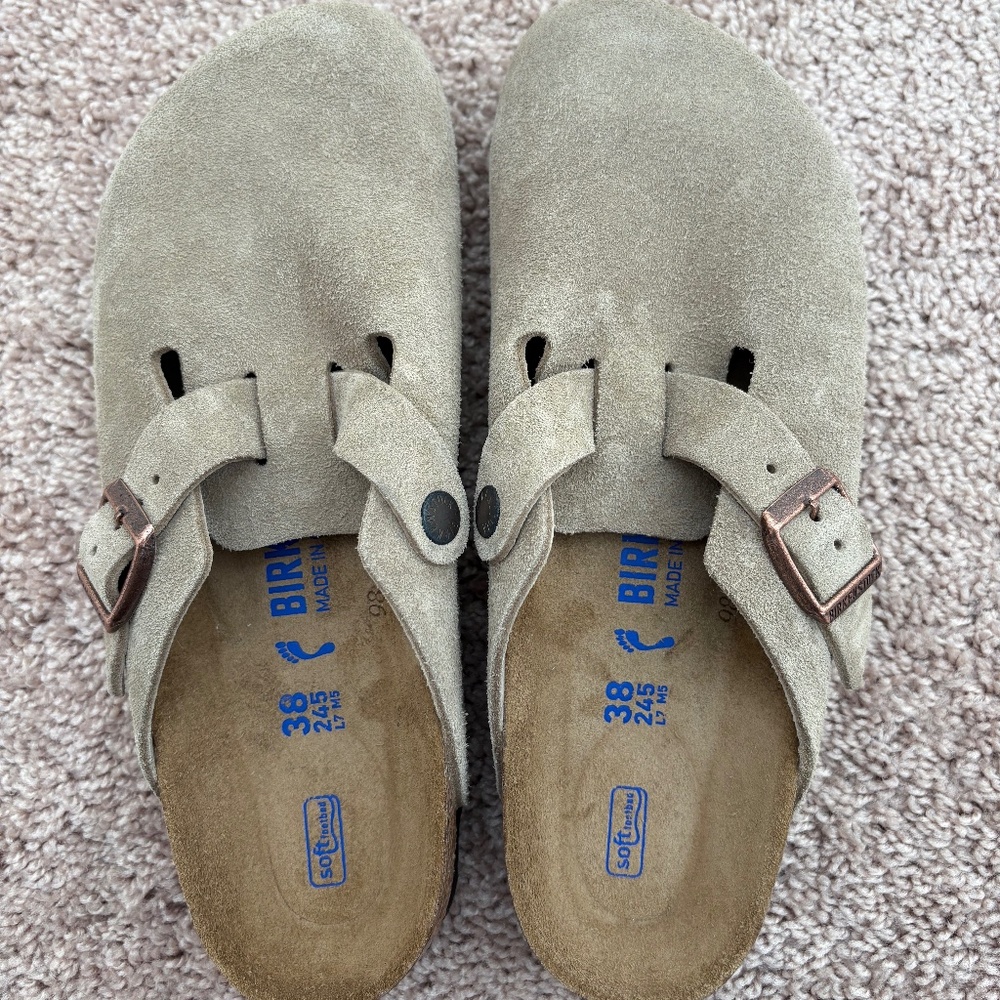 Birkenstock Boston Soft Footbed NWOT